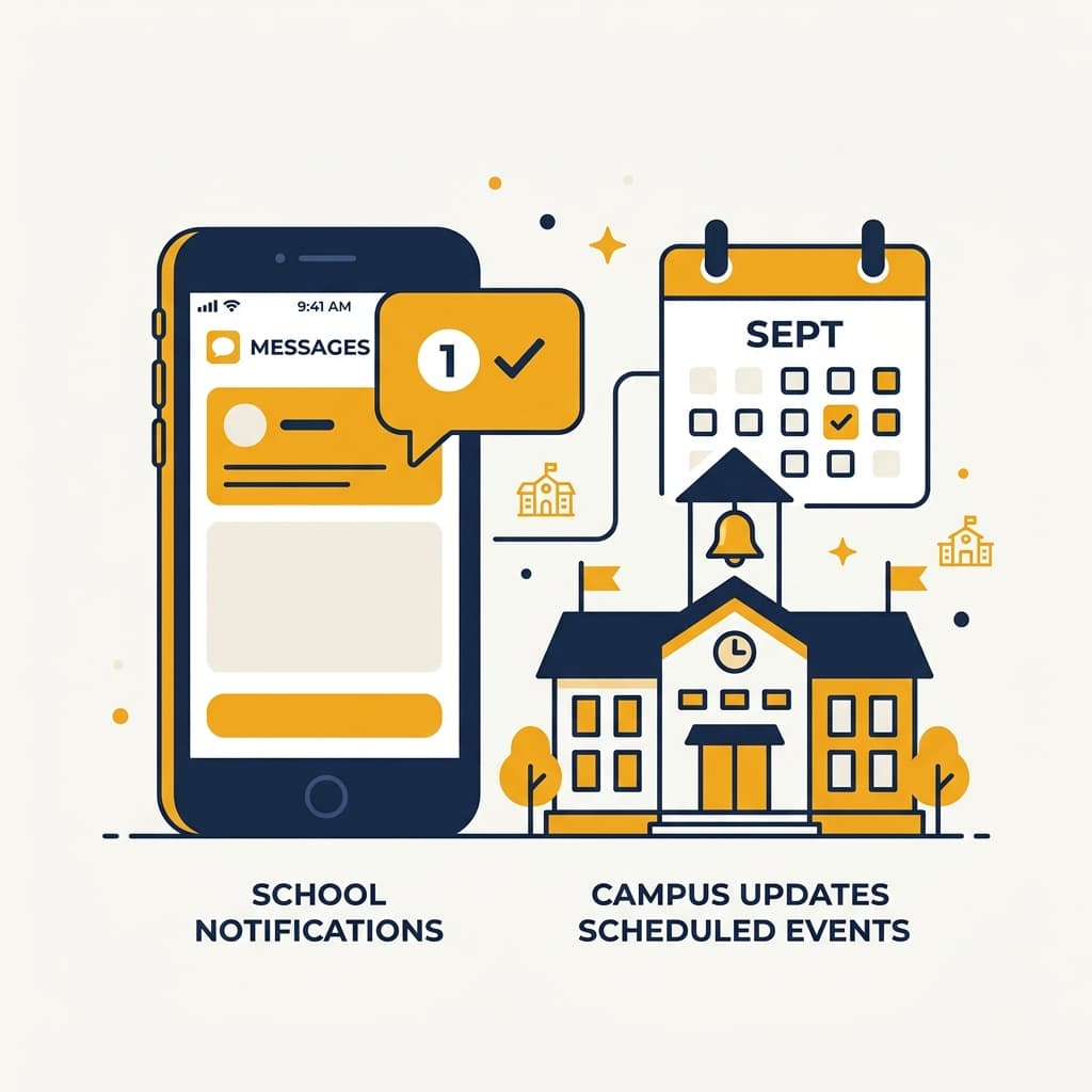 Why same-day absence SMS quietly reduces dropout risk